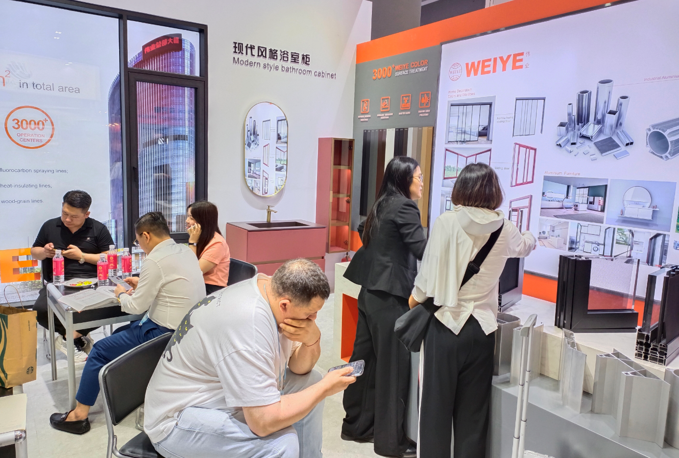 Canton Fair, Global Share鋁產(chǎn)業(yè) “鏈動”廣交會！偉業(yè)鋁材與世界相約